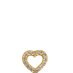 HEART STUD