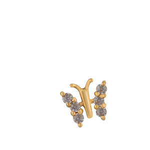 BUTTERFLY STUD