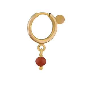 CORAL EARRINGS STUD