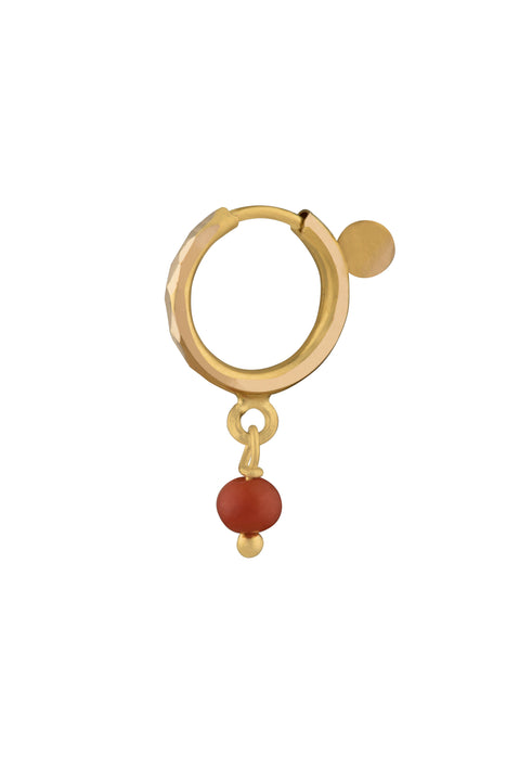 CORAL EARRINGS STUD