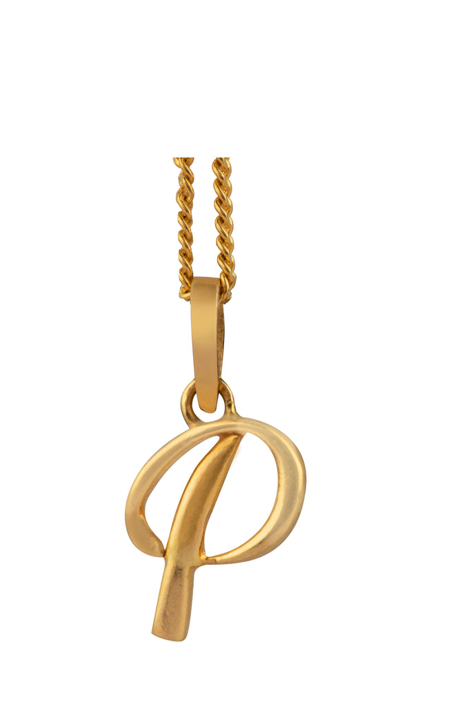 P-LETTER LOCKET